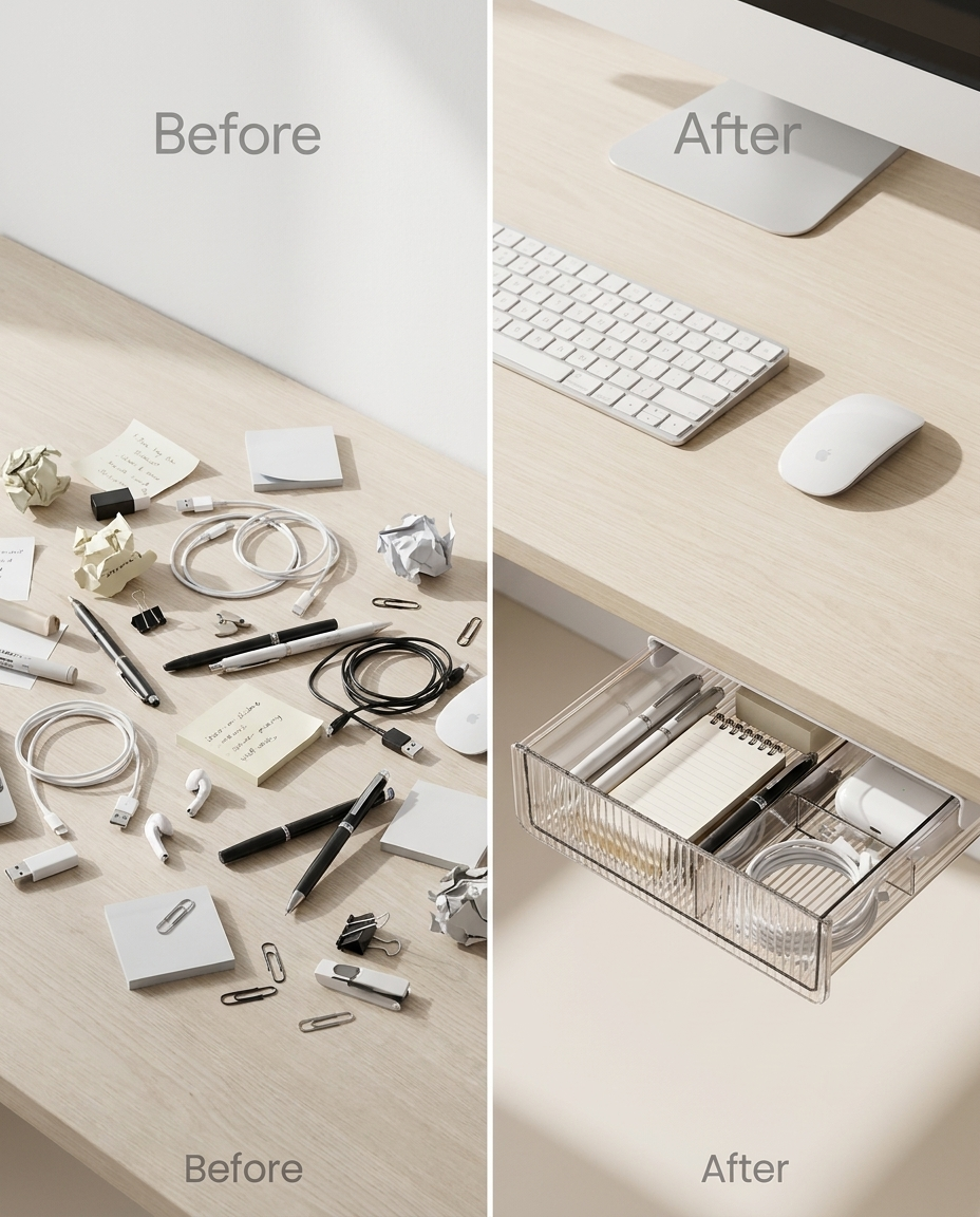 Under-Desk Organizer