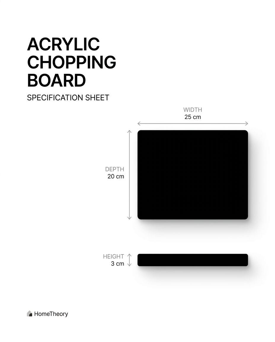 Acrylic Chopping Board