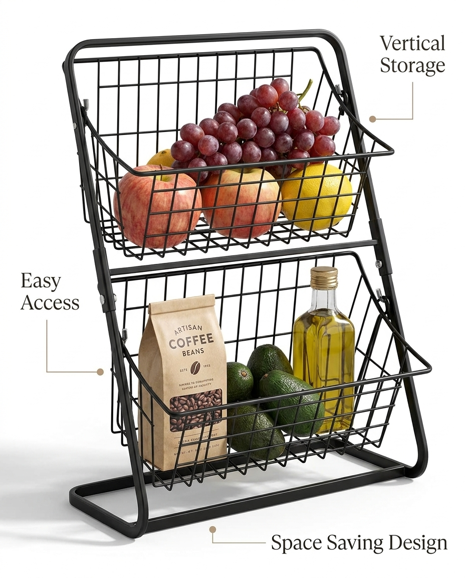 Kitchen Storage Rack